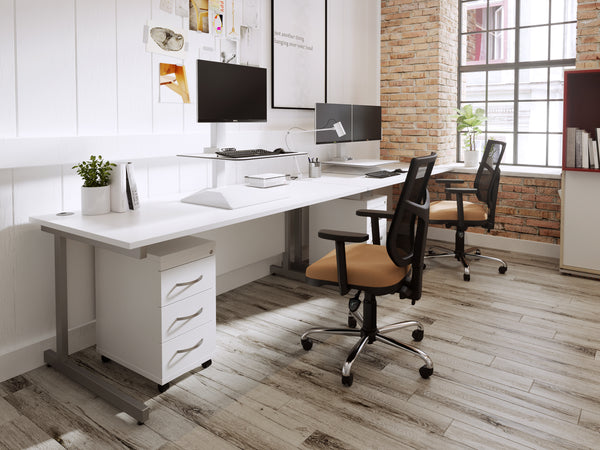 Sit-stand desk convertor